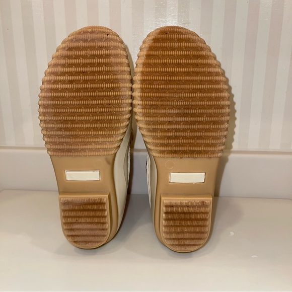 Sugar “Skipper” Rose Gold Glitter Lace Up Rain Snow Duck Boots - Picture 14 of 16